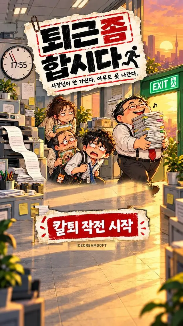 퇴근 좀 합시다 — 칼퇴 작전 시작